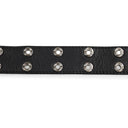 LONG GROMMET LEATHER BELT