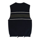 DANGLED RIB KNIT SWEATER VEST