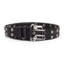 GROMMET LEATHER BELT