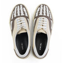 SKELETON TOP LOW SLATE GREY NATURAL SNEAKERS