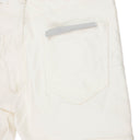 PATENT FILM CARGO FLARE WHITE SKINNY JEANS