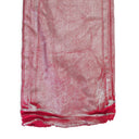 SILVER FOIL FLARE RED SKINNY JEANS