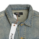 VINTAGE DIRTY OVERSIZED Indigo DENIM JACKETS