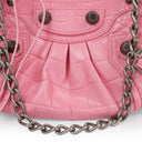 LE CAGOLE XS SHOULDER BAG PINK SHOULDER BAGS