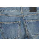 DENIM PANTS WITH EMBROIDERY DETAIL
