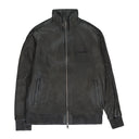 LEATHER BLACK TRACK JACKETS