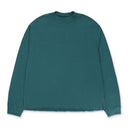 MOCK NECK L/S DEEP GREEN T-SHIRT