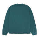 MOCK NECK L/S DEEP GREEN T-SHIRT