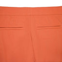 SILK PANEL ORANGE STRAIGHT PANTS