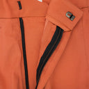 SILK PANEL ORANGE STRAIGHT PANTS