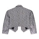 MUSIC NOTE JACQUARD TUXEDO GRAY BLAZERS