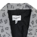 MUSIC NOTE JACQUARD TUXEDO GRAY BLAZERS