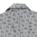 MUSIC NOTE JACQUARD TUXEDO GRAY BLAZERS