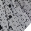 MUSIC NOTE JACQUARD TUXEDO GRAY BLAZERS