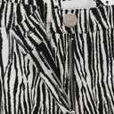 ZEBRA HIGH WAIST BLACK/WHITE CARGO PANTS