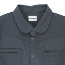 BLOB WESTERN GRAY BUTTON-DOWN SHIRT