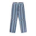 STRIPE KATY BLUE STRAIGHT PANTS