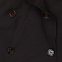 DIFFERENT SIDES DOUBLE BREASTED DARK BROWN JACKET