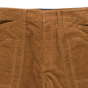 BRANCH WORK BROWN STRAIGHT PANTS