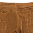 BRANCH WORK BROWN STRAIGHT PANTS