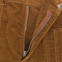 BRANCH WORK BROWN STRAIGHT PANTS