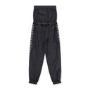 LACE-UP BLACK TRACKSUIT