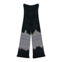 HAND DYED BLACK/MULTI-COLOR PANTS