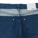 LINED DENIM INDIGO JEANS