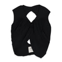 BABY DRAPED BOLERO BLACK CARDIGANS