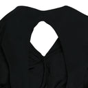 BABY DRAPED BOLERO BLACK CARDIGANS