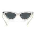 THE LAST LOLITA WHITE SUNGLASSES