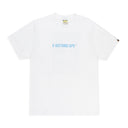 COLOR CAMO BUSY WORKS WHITE/LIGHT BLUE T-SHIRT