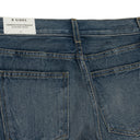 GEORGIA MID HIGH STRAIGHT BLUE STRAIGHT JEANS