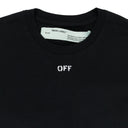 BASIC OFF FITTED SHORT SLEEVE BLACK T-SHIRT