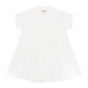 PLEATED WHITE DRESS