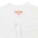 PLEATED WHITE DRESS