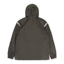 HALF ZIP ANORAK OLIVE/LAVENDER HOODIE