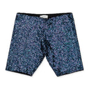 MALCOLM BIKER BLUE SHORTS