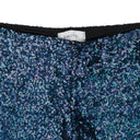 MALCOLM BIKER BLUE SHORTS