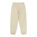 CHECKERED LOGO PINK TRACK PANTS