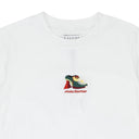 MUNSTER EMBROIDERED WHITE T-SHIRT