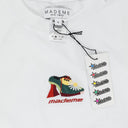 MUNSTER EMBROIDERED WHITE T-SHIRT