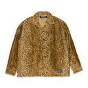 LEOPARD FUR LS MULTI CASUAL BUTTON DOWN SHIRT