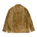 LEOPARD FUR LS MULTI CASUAL BUTTON DOWN SHIRT