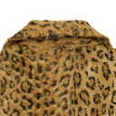 LEOPARD FUR LS MULTI CASUAL BUTTON DOWN SHIRT