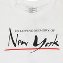 NY IS DEAD WHITE T-SHIRT