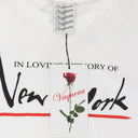 NY IS DEAD WHITE T-SHIRT