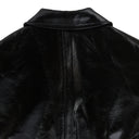 SLEEVELESS BLACK COAT