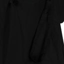 NYLON BLACK RAINCOAT