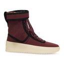 MILITARY SNEAKER' HI-TOP BURGUNDY SNEAKERS